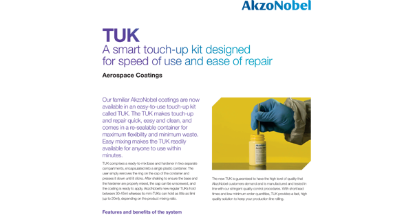 AkzoNobel TUK Sell Sheet