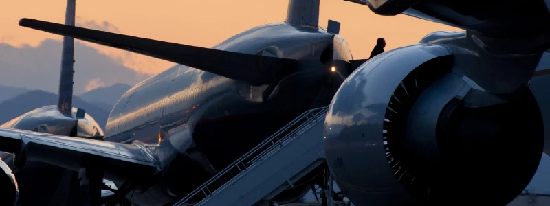 close up aeroplane