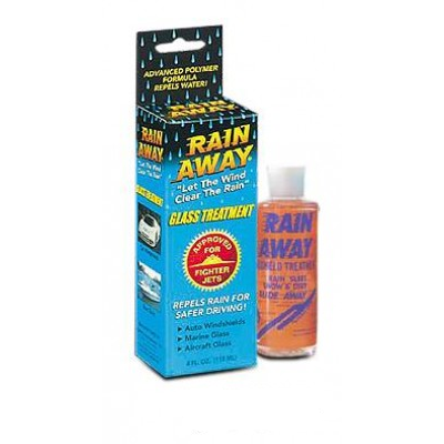 Rain Away Windshield Treatment 4oz Plastic Bottle