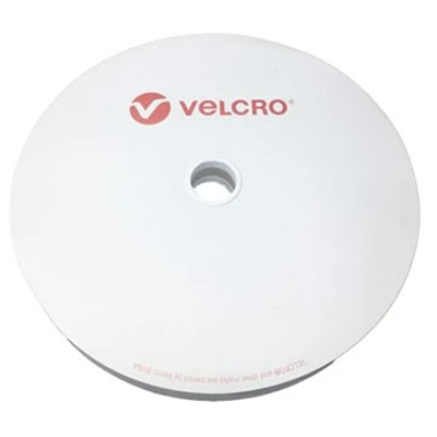 Velcro 25mm x 25m White/ Black