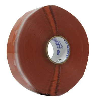 Adhesive Tape, 1 x 65 ft. Roll, Amber