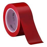 3M 471 Red Lane & Safety Marking Tape 0.14mm x 50mm x 33Mt Roll