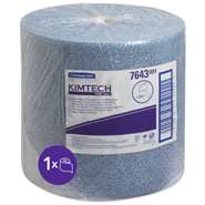 KIMTECH™ 7643 Blue Process Wipers Large 500 Sheet Roll