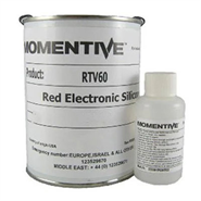 Momentive RTV60 & DBT Catalyst Red Silicone Rubber Compound 12Lb Kit (Fridge Storage)