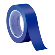 3M 471 Blue Lane & Safety Marking Tape 0.14mm x 25mm x 33Mt Roll