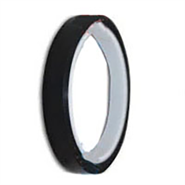 Hadleigh H143B Black Polyimide Tape 12mm x 33Mt Roll