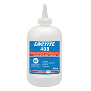 Loctite 408 Cyanoacrylate Adhesive 500gm Bottle (Fridge Storage)