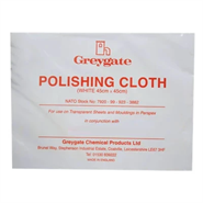 Greygate White Polishing Cloth 45cm x 45cm *DTD763A