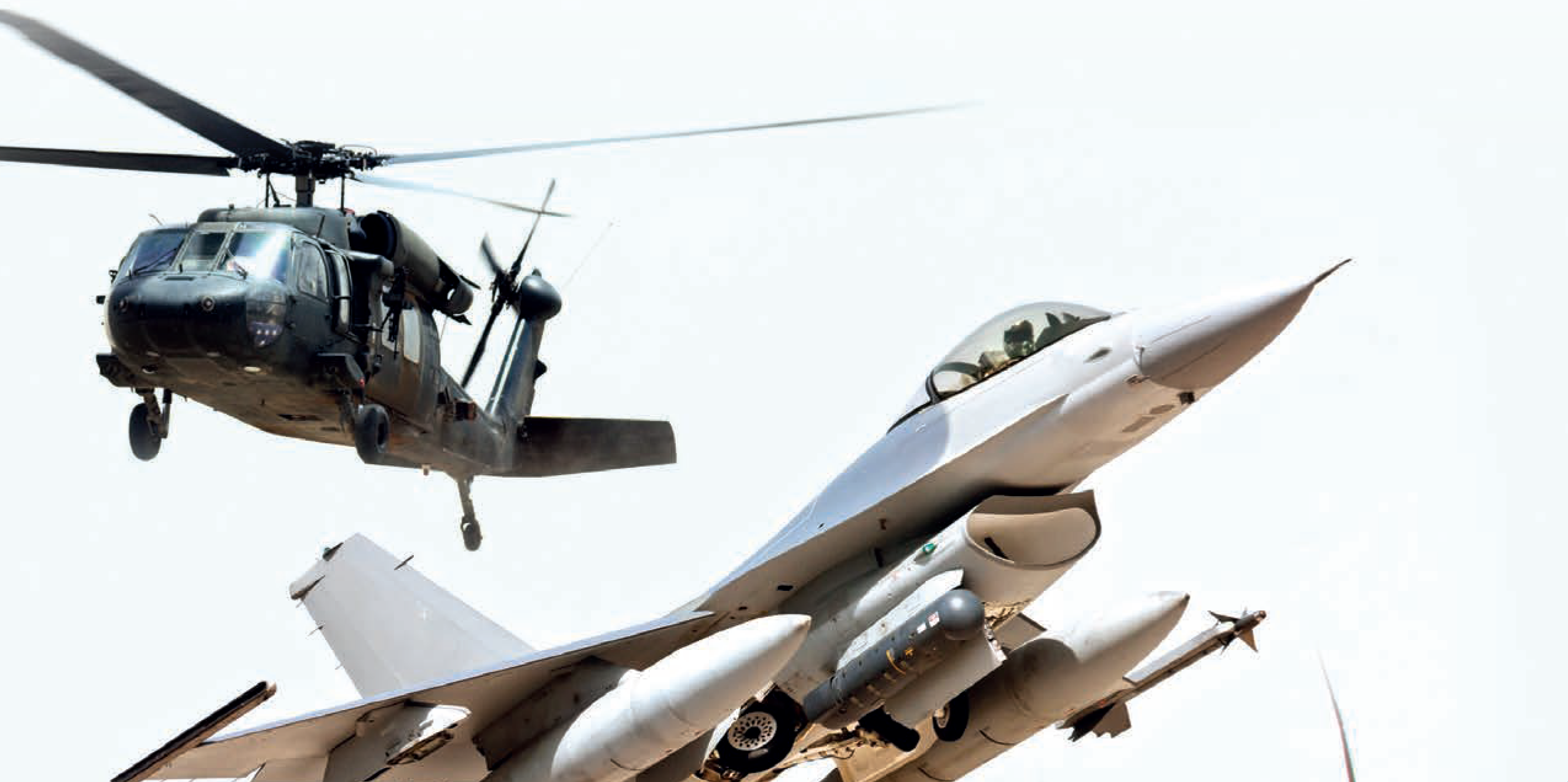 aircraft against clear sky